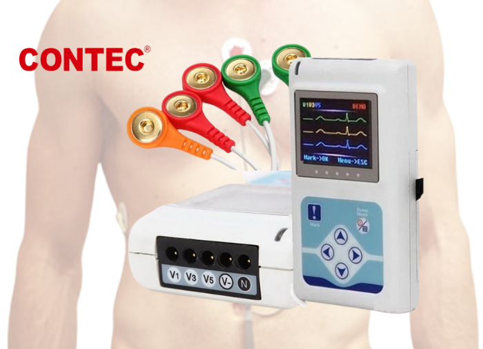 Holter: Puede registrar 3 canales a la vez, completamente interpretativo con capacidad de registrar hasta 24 horas.