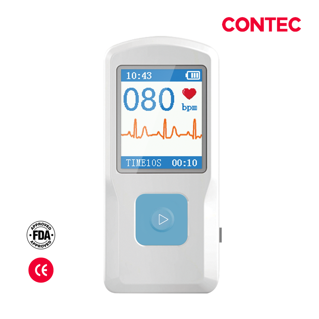 Monitor cardiaco de ECG Portatil, CONTEC-2