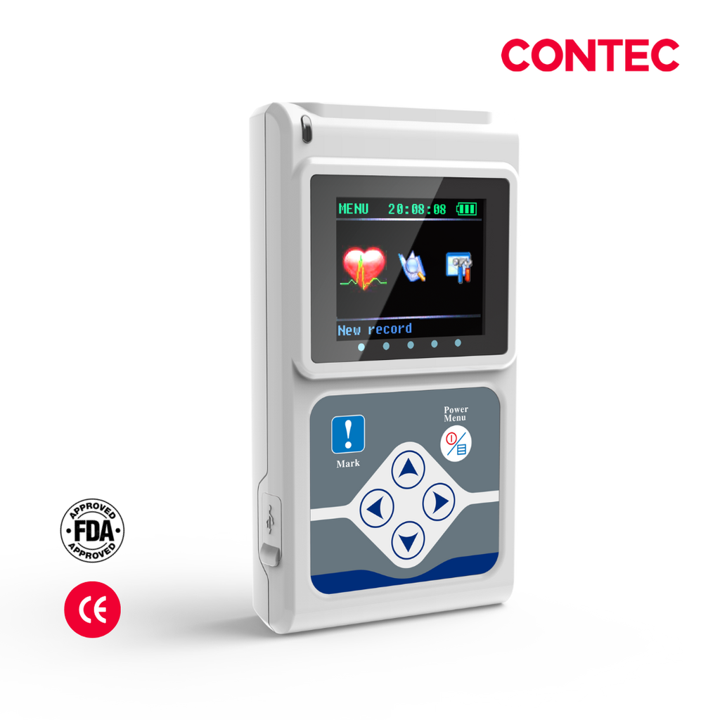 Holter dynamic ECG system 12 canales, CONTEC-2