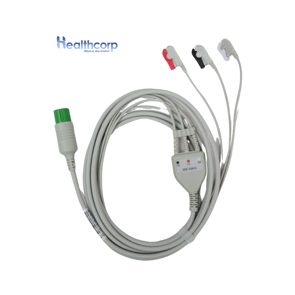 ECG Cable 3 lead ped y neonatal para monitor new model. CONTEC