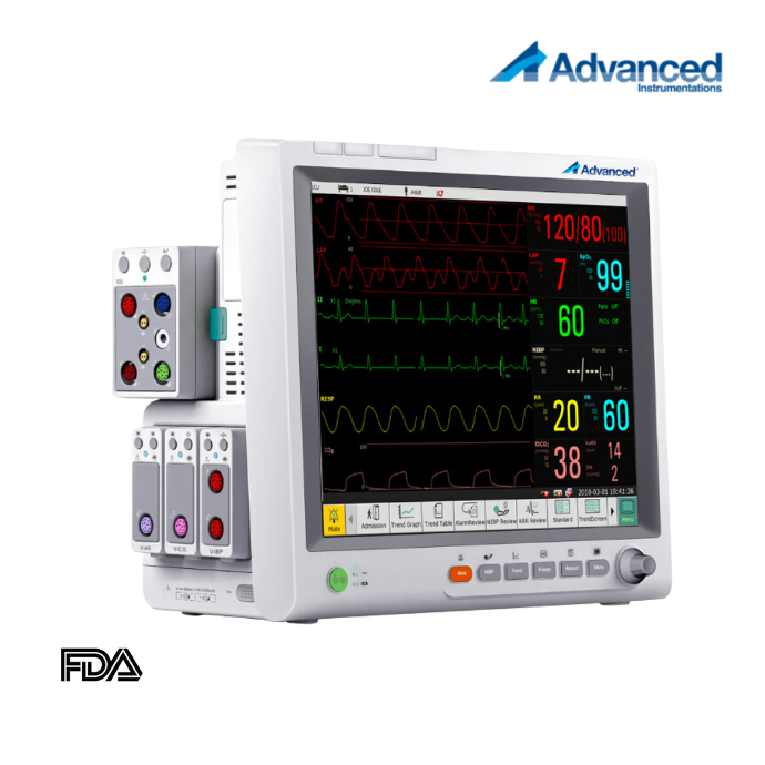 ​​Monitor multiparámetros modular 17", Advanced pm-2000m