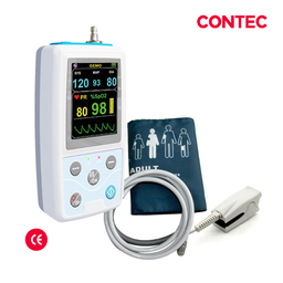 [PM50] Monitor de signos vitales portátil, Nibp + SpO2. CONTEC
