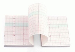 [CA016A010001] Papel termico para electrocardiografo, Z-fold, 210mm x 295mm x 100paginas.